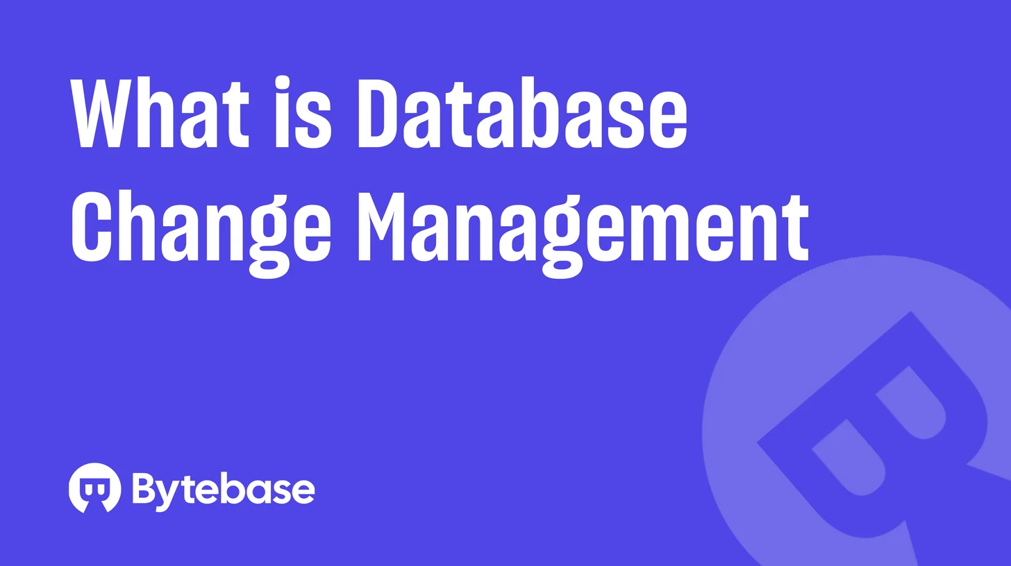 What is Database Change Management (DCM)?